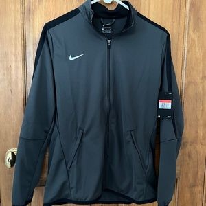 Nike track jacket women's size large